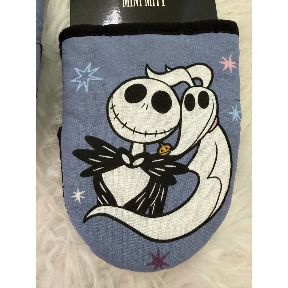Disney Nightmare Before Christmas Jack Skellington Zero Mini Oven Mitt Set 2pc
